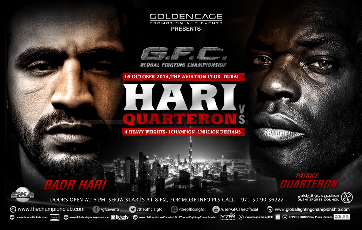 gfc4-Badr Hari vs Patrice Quarterton